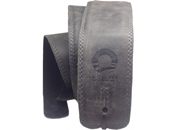 Strap st3xl almofadada em pele, cinzenta Strap st3xl almofadada em pele, cinzenta